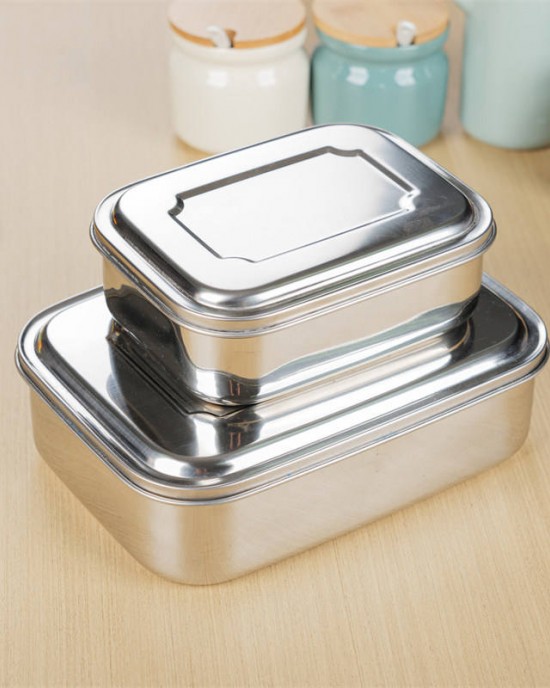 BMA Customized Logo Stainless Steel Food Storage Containers Kids Lunch Box BMA Customized Logo Stainless Steel Food Storage Containers Kids Lunch Box