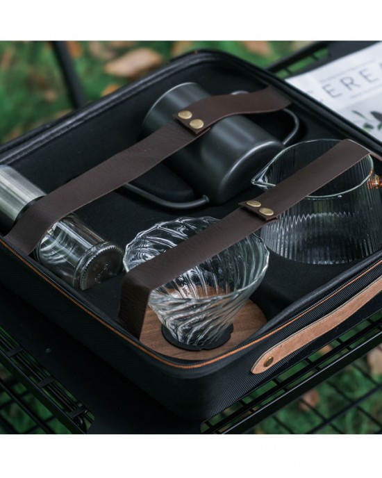 Coffee&tea Tools Handbag Pour Over Gift Kit Coffee Grinder Ceramic Burr Set Bean Grinder Coffee Set Gift Box Coffee&tea Tools Handbag Pour Over Gift Kit Coffee Grinder Ceramic Burr Set Bean Grinder Coffee Set Gift Box