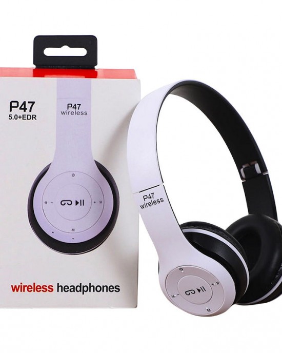 P47 Wireless Headphones TWS Ecouteurs Fones De Ouvido Sem Fio Earphone P47 Headphone Headset P47 Wireless Headphones TWS Ecouteurs Fones De Ouvido Sem Fio Earphone P47 Headphone Headset