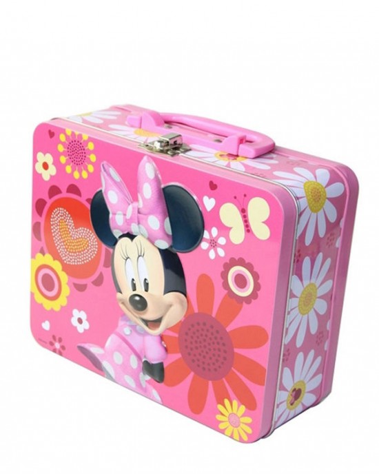 Metal Kid Lunch Box With Handle Metal Kid Lunch Box With Handle