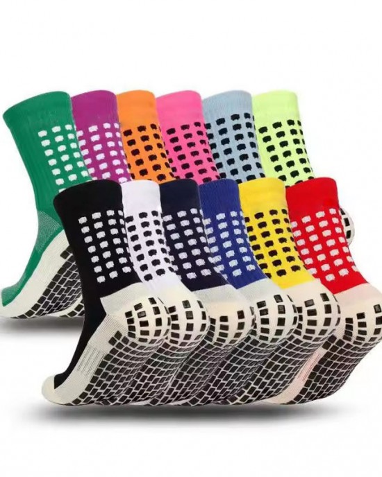 Wholesale Anti Slip Sock Non Slip Soccer Men Grippy Sport Football Custom Logo Sports Grip Socks Wholesale Anti Slip Sock Non Slip Soccer Men Grippy Sport Football Custom Logo Sports Grip Socks
