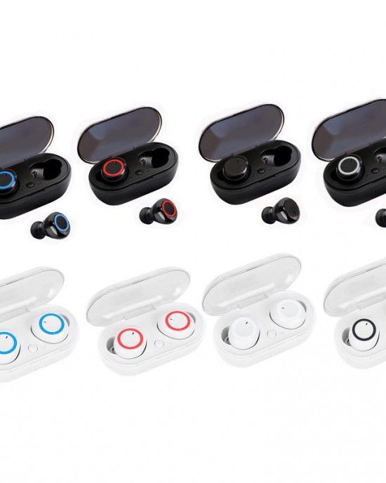 Y50 Bluetooth Headset TWS2 TWS4 Bluetooth Headset With Charging Bin True Wireless Motion In Ear headphones Y50 Bluetooth Headset TWS2 TWS4 Bluetooth Headset With Charging Bin True Wireless Motion In Ear headphones