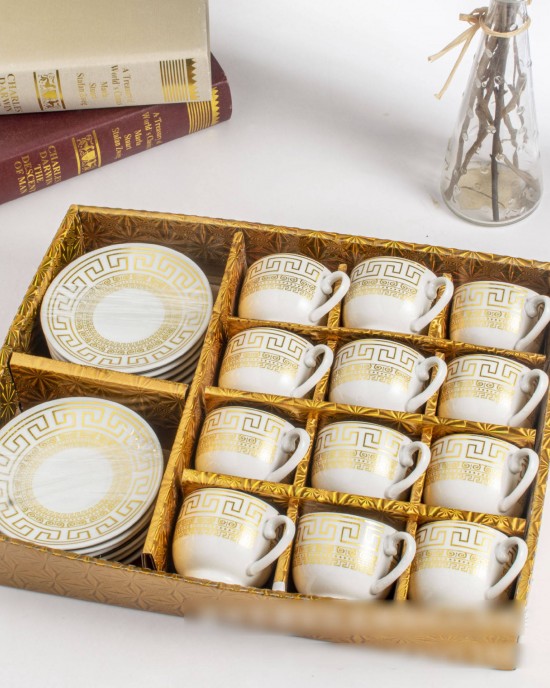Arabic Ceramic Creative Water Mugs European Coffee Table Set Modern Cup Gift Box Set of 6 Tea Coffee Cup and Saucer Set Arabic Ceramic Creative Water Mugs European Coffee Table Set Modern Cup Gift Box Set of 6 Tea Coffee Cup and Saucer Set