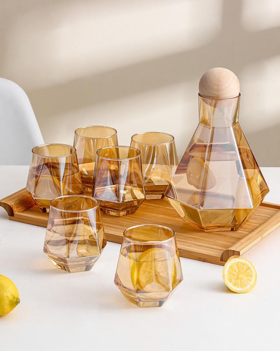 Beautiful glass cup set home use drinking glass tea coffee cup set Beautiful glass cup set home use drinking glass tea coffee cup set